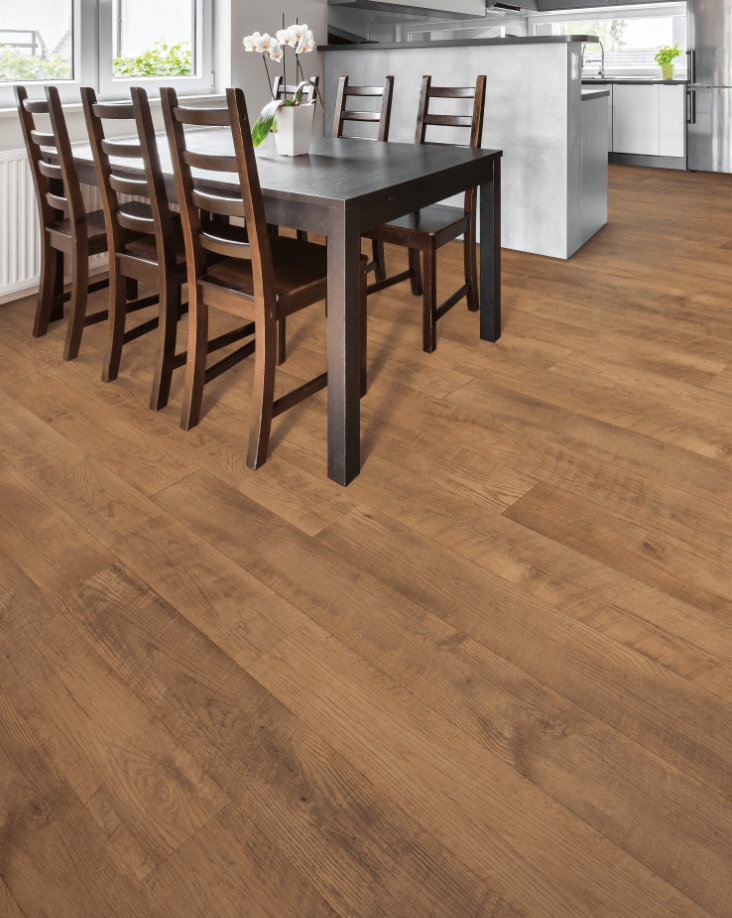 Dining area flooring