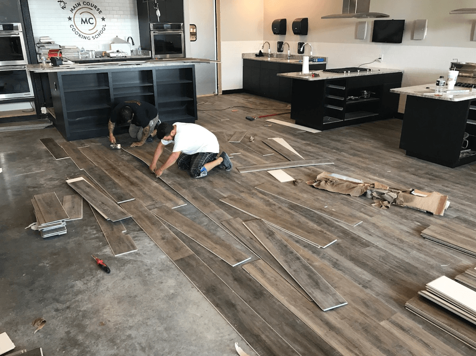 Floor installation