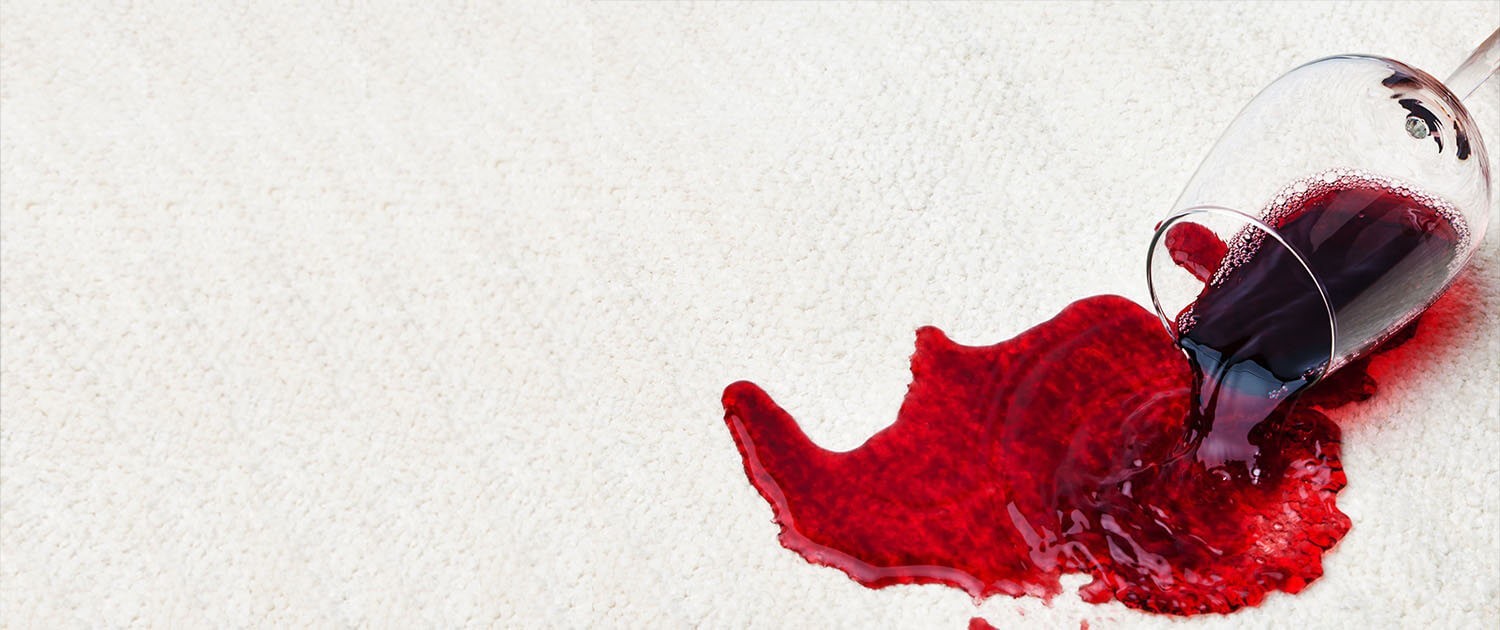 Wine stain cleaning tips