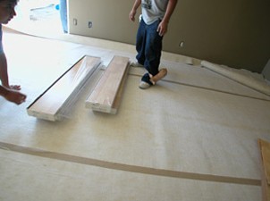 Floor installation