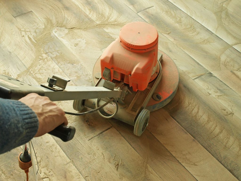 Flooring refinishing