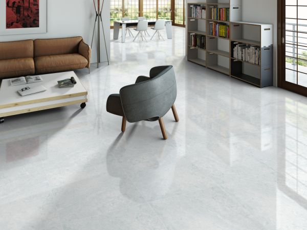 Modern living room flooring