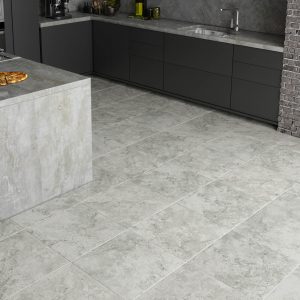 stone tile in kitchen