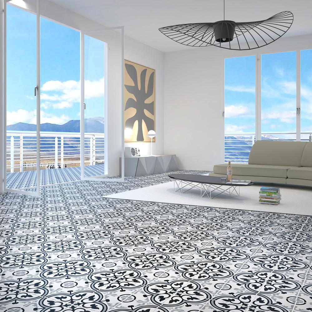 retro tile pattern