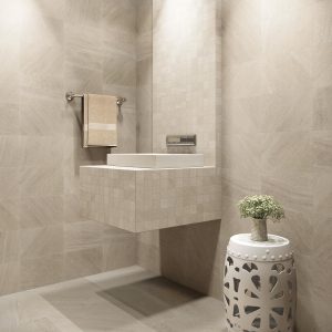 Glacier Cove Cresent Beige tiles | Dolphin Carpet & Tile