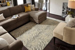 Karastan rug for posh living room | Dolphin Carpet & Tile